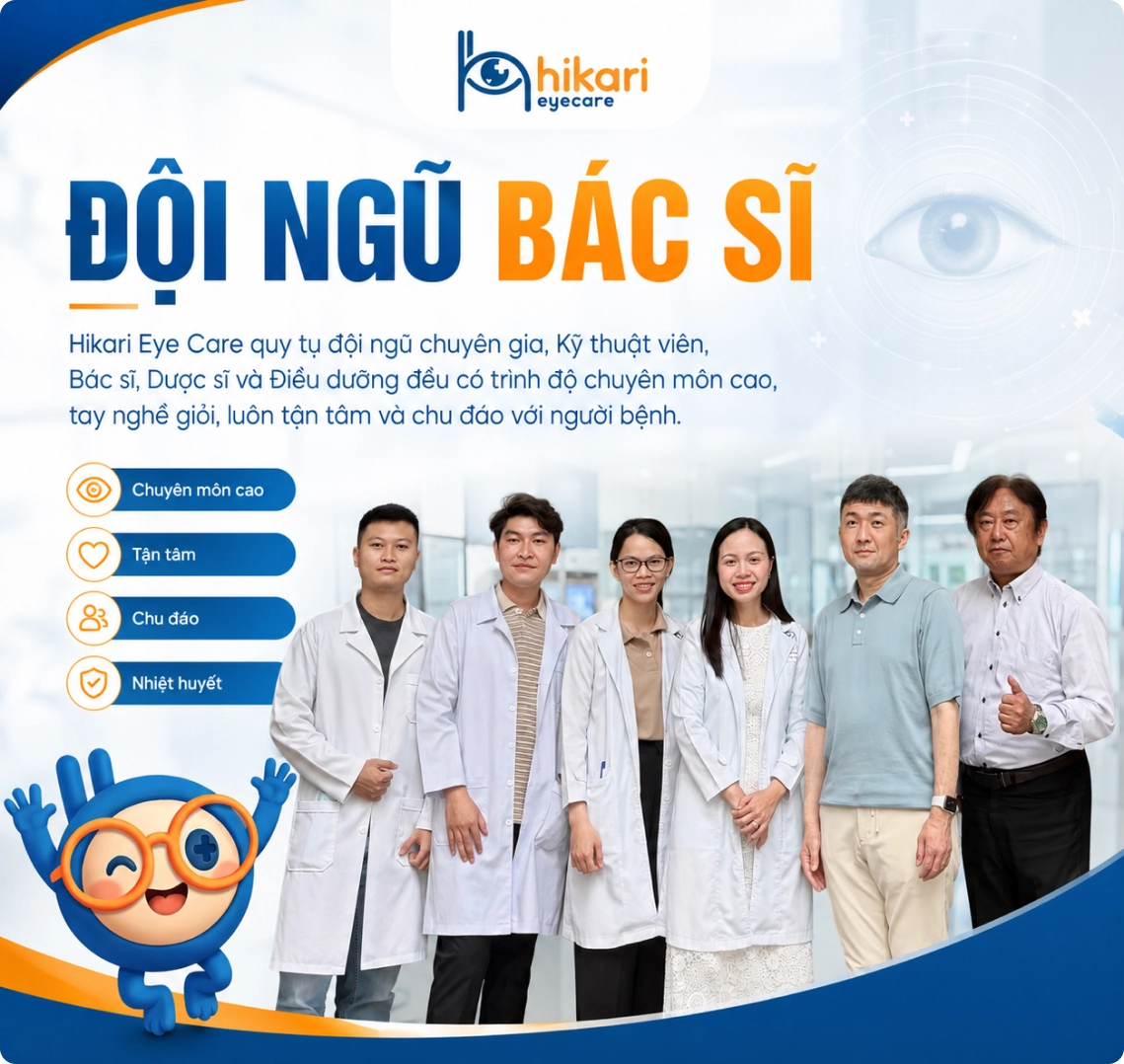 ក្រុមគ្រូពេទ្យ Hikari Eye Care