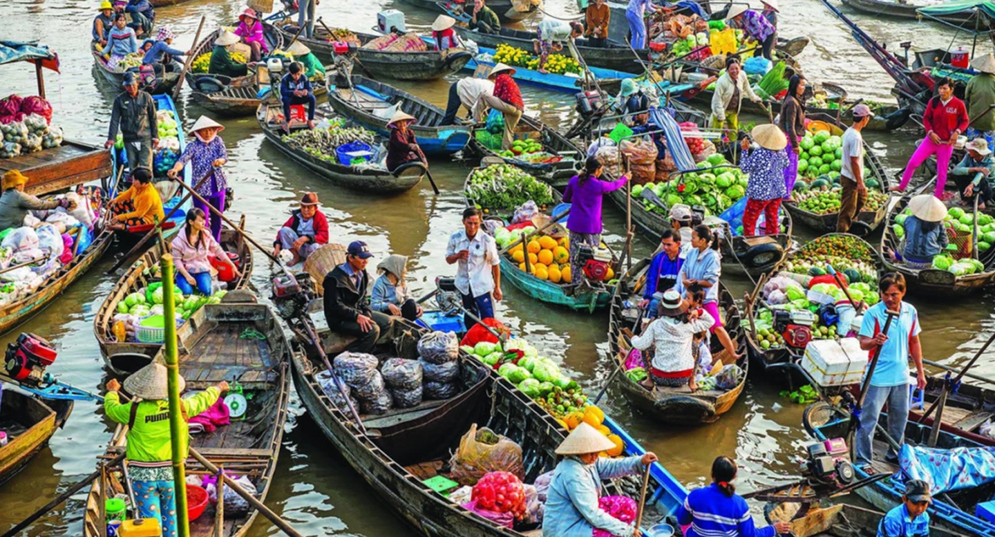 Cai Rang Floating Market