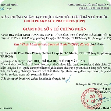 ឱសថស្ថានគោរពស្តង់ដារ GPP នៅ SP79